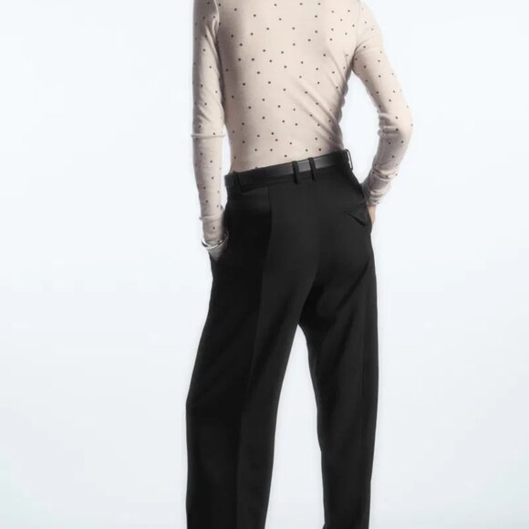 COS polka dot merino wool turtleneck - Small - Picture 3 of 7